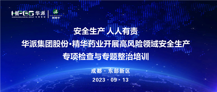 安全出产 人人有责 | 华派集团股份&middot;mg冰球突破药业发展高风险领域安全出产专项查抄与专题整治培训