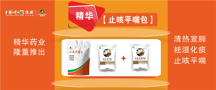 科普：畜禽呼吸路疾病的防控技术 |【止咳平喘包】清热宣肺、祛湿化痰、止咳平喘，畜禽呼吸路疾病引起的各类咳喘防控首。